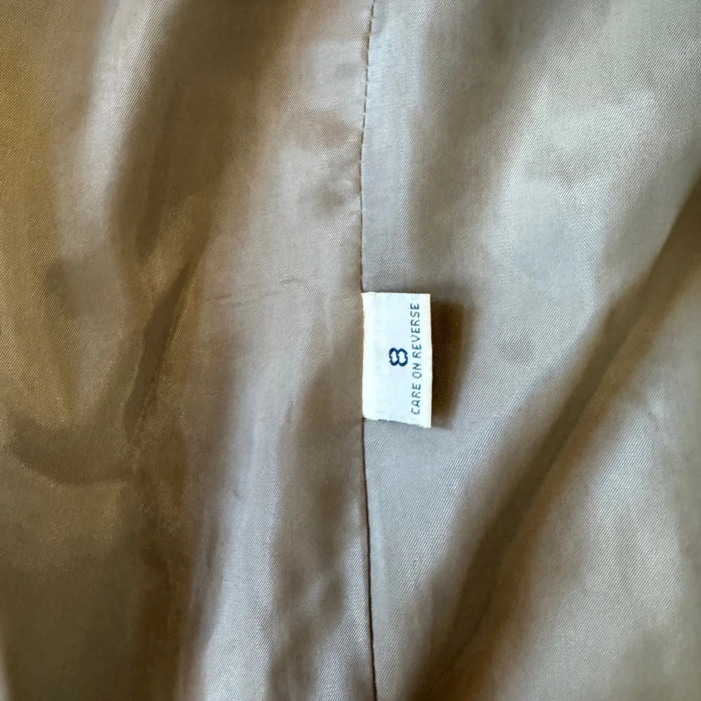 Classic Beige Plaid Blazer for Men